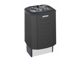 Печь электрическая Harvia Sound M45E Black (чёрная, без пульта)