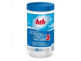 Многофункц. табл.стабилиз. хлора 5 в 1 hth MINITAB ACTION 5 20гр. 1,2 кг (упак. 6шт.)