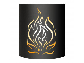 Абажур BLACK (AISI 430) тип  1 