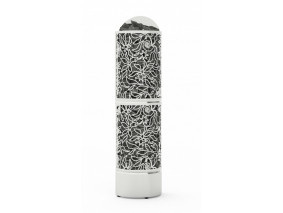 Электрическая печь SAWO DRAGONFIRE Heater King DRFT6-90NS-WL-P-C (9 кВт, выносной пульт, пристенная, нержавейка)