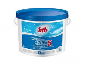 Многофункц. табл.стабилиз. хлора 5 в 1 hth MAXITAB ACTION 200гр. 5 кг (упак. 4шт.)