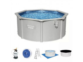 Бассейн стальной Hydrium 300х120см, 7630л,разкомпл. 56566/1